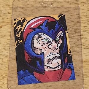 *4 for $20* Magneto Limited Edition Art Card - Bam Box - Marvel X-Men